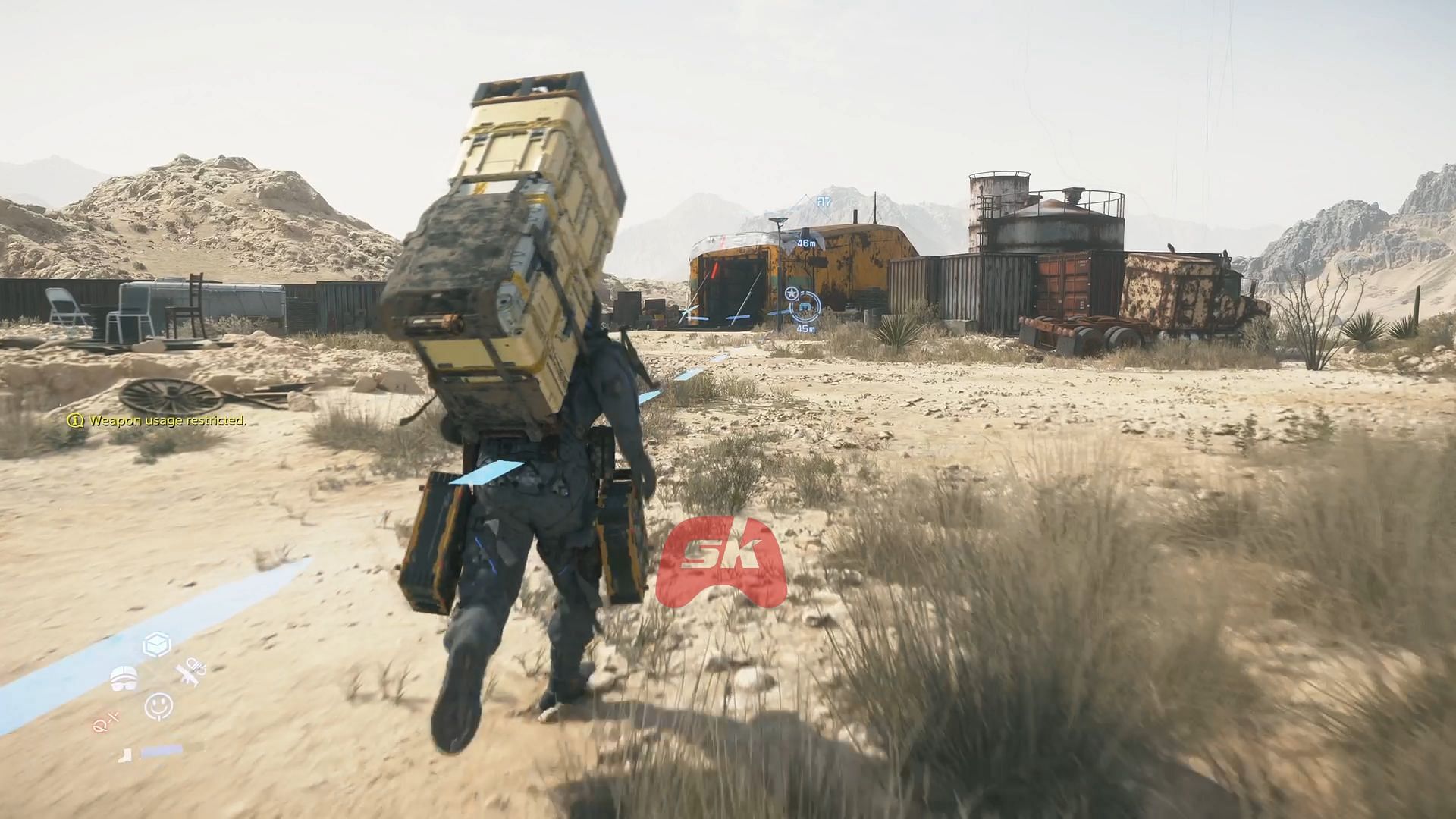 Gameplay still from Death Stranding 2 (Image via Sportskeeda Gaming / Sony Interactive Entertainment)